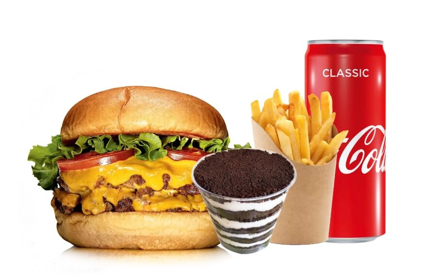 Formule burgers dessert boisson